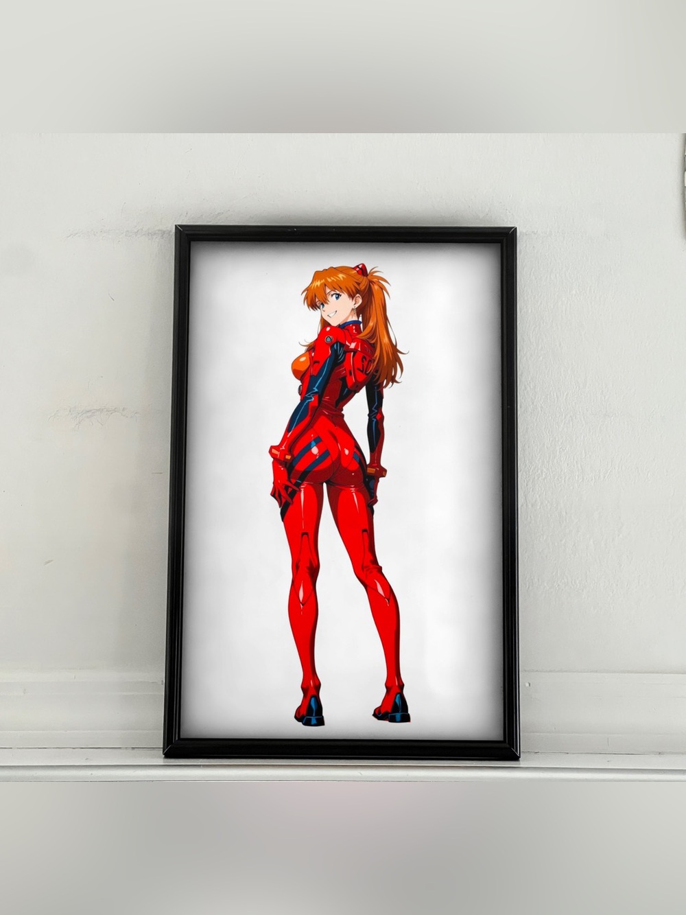 Asuka Langley Evangelion Anime Poster